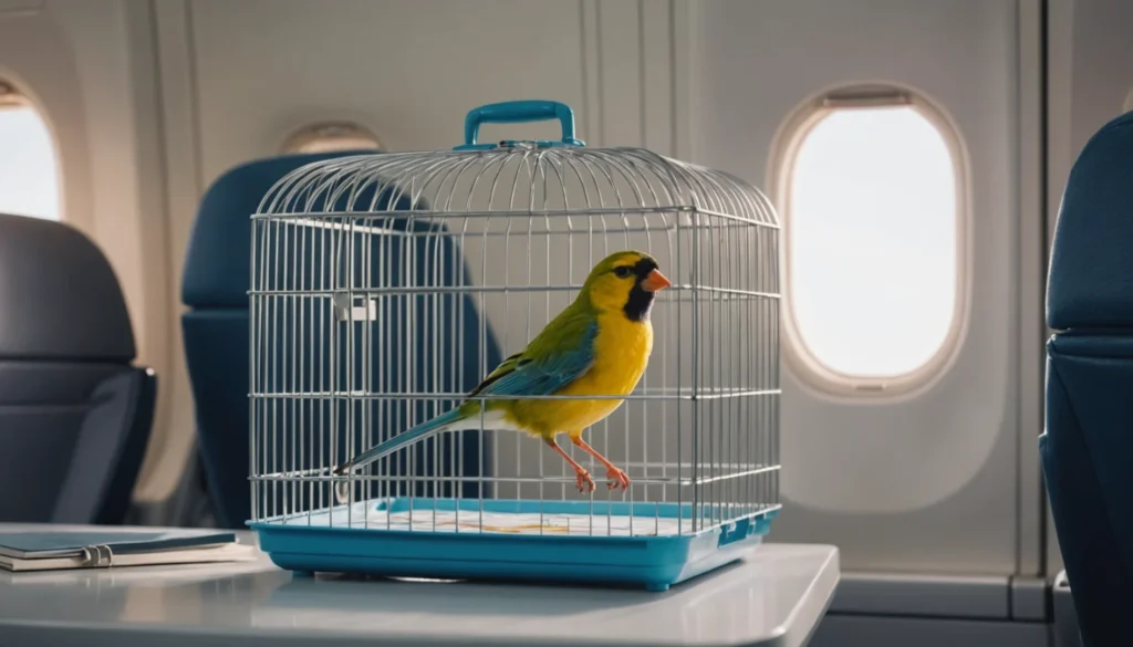 cage de transport pour oiseaux