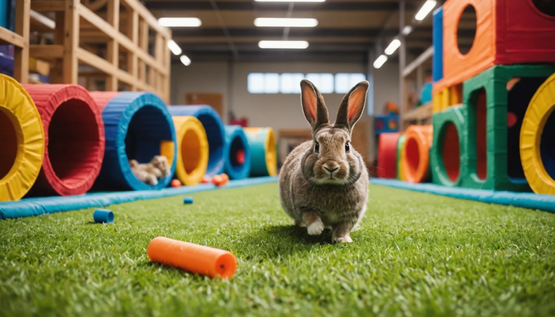 parcours pour lapin