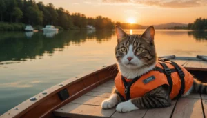 gilet de sauvetage pour chat