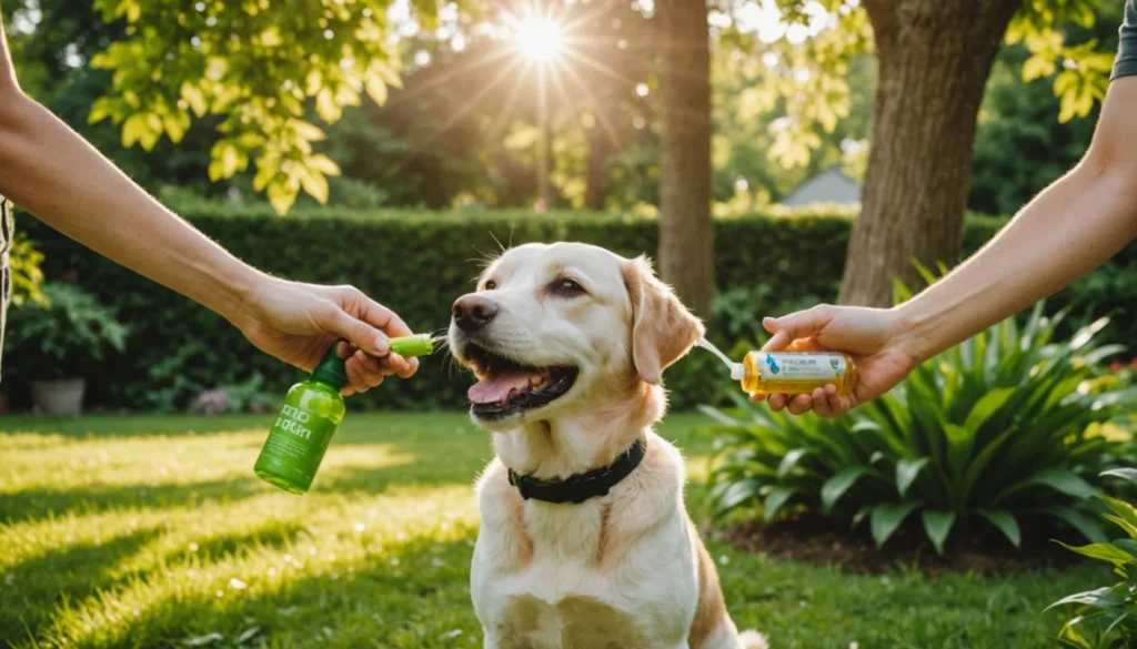 spray anti odeur chien naturel